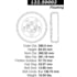 Centric 122.50002 Brake Drum Premium Brake Drum