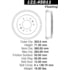 Centric 122.45011 Brake Drum Premium Brake Drum