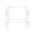 61-1012 by REACH COOLING - Charge Air Cooler