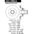 Centric 121.79011 Disc Brake Rotor and Hub Assembly Standard Brake Rotor