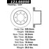 121.6605 by CENTRIC - C-TEK Standard Brake Rotor