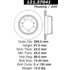 Centric 121.37041 Disc Brake Rotor Std Brake Rotor