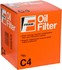 C4 by FRAM - Cartridge By-Pass Oil Filter