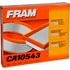 FRAM CA10543 Engine Air Filter Rigid Panel Air Filter