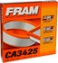 CA3425 by FRAM - Round Plastisol Air Filter