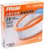 CA351 by FRAM - Round Plastisol Air Filter