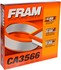 CA3566 by FRAM - Round Plastisol Air Filter