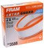 CA3588 by FRAM - Round Plastisol Air Filter