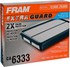 CA6333 by FRAM - Rigid Panel Air Filter