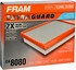 CA8080 by FRAM - Flexible Panel Air Filter