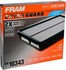 CA10343 by FRAM - Rigid Panel Air Filter