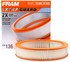 CA136 by FRAM - Round Plastisol Air Filter