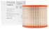 CA3924 by FRAM - Round Plastisol Air Filter