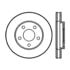 120.6205 by CENTRIC - Centric Premium Brake Rotor