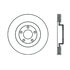 120.6109 by CENTRIC - Centric Premium Brake Rotor