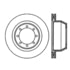 Centric 120.6507 Disc Brake Rotor Centric Premium Brake Rotor