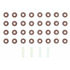 Fel-Pro SS 72916 Engine Valve Stem Oil Seal Set Engine Valve Stem Oil Seal Set