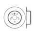 120.4408 by CENTRIC - Centric Premium Brake Rotor