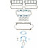 FS 8548 PT-2 by FEL-PRO - Engine Gasket Set