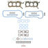 Fel-Pro HS26487PT3 Engine Cylinder Head Gasket Set PermaTorque Engine Cylinder Head Gasket Set