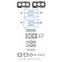 Fel-Pro HS 9921 PT Engine Cylinder Head Gasket Set PermaTorque Engine Cylinder Head Gasket Set