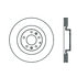 120.4508 by CENTRIC - Centric Premium Brake Rotor