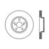 Centric 120.4416 Disc Brake Rotor Centric Premium Brake Rotor