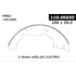112.0665 by CENTRIC - Heavy Duty Brake Shoes