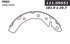 111.09951 by CENTRIC - Centric Premium Brake Shoes