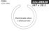 111.0882 by CENTRIC - Premium Parking Brake Shoes