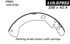 111.07952 by CENTRIC - Centric Premium Brake Shoes