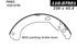 111.07951 by CENTRIC - Centric Premium Brake Shoes