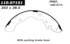 111.07151 by CENTRIC - Centric Premium Brake Shoes