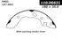 111.06631 by CENTRIC - Centric Premium Brake Shoes