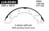 111.05481 by CENTRIC - Centric Premium Brake Shoes