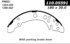 111.05591 by CENTRIC - Centric Premium Brake Shoes