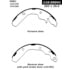 111.05041 by CENTRIC - Premium Brake Shoes