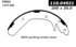 Centric 111.04921 Drum Brake Shoe Premium Brake Shoes