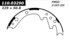 111.03290 by CENTRIC - Centric Premium Brake Shoes