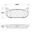 Centric 106.05840 Disc Brake Pad Set PosiQuiet Extended Wear