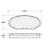 Centric 106.05250 Disc Brake Pad Set PosiQuiet Extended Wear
