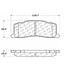 106.05010 by CENTRIC - PosiQuiet Extended Wear