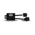 TRUX TPIG-H2 Headlight Adapter Wire Harness, Anti-Flicker, Jeep, From H4 (Female) to H13 (Male)