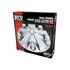 THUB-MFRP33 by TRUX - Wheel Accessories - Hub Cover, Front, Chrome, Plastic, Mag, with 33mm Threaded Nut Covers