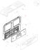 A18-62640-002 by FREIGHTLINER - Glove Box Back Panel Trim