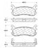 104.06360 by CENTRIC - PosiQuiet Semi Met Pads