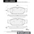 Centric 102.10650 Disc Brake Pad Set CTek Brake Pads