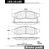 102.10150 by CENTRIC - CTek Brake Pads