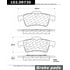 Centric 102.09730 Disc Brake Pad Set CTek Brake Pads