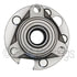 BCA WE61497 Wheel Bearing and Hub Assembly Gen 3 Wheel Hub Assembly